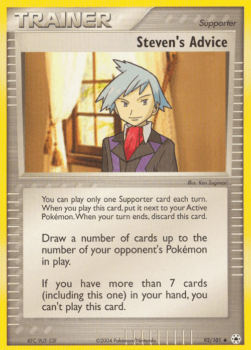 Steven's Advice 92, Hidden Legends