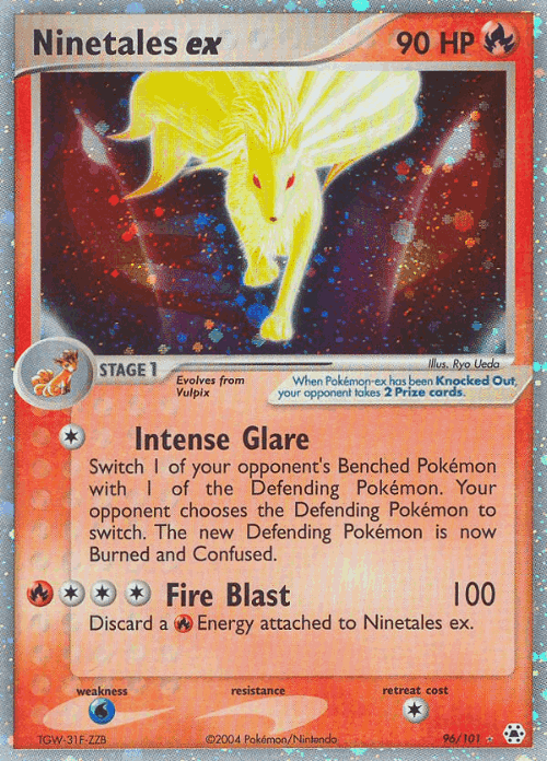 Ninetales ex 96, Hidden Legends