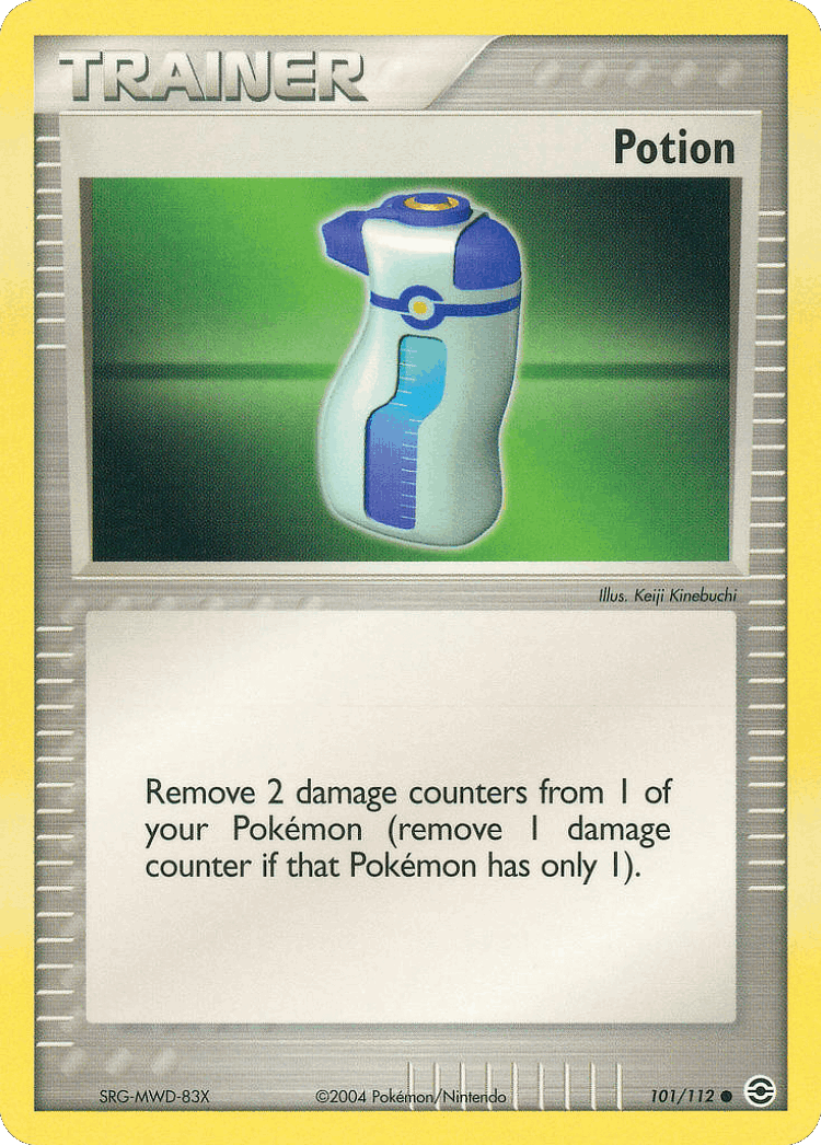 Potion #101 from FireRed & LeafGreen - Common - Illustrated by Keiji Kinebuchi