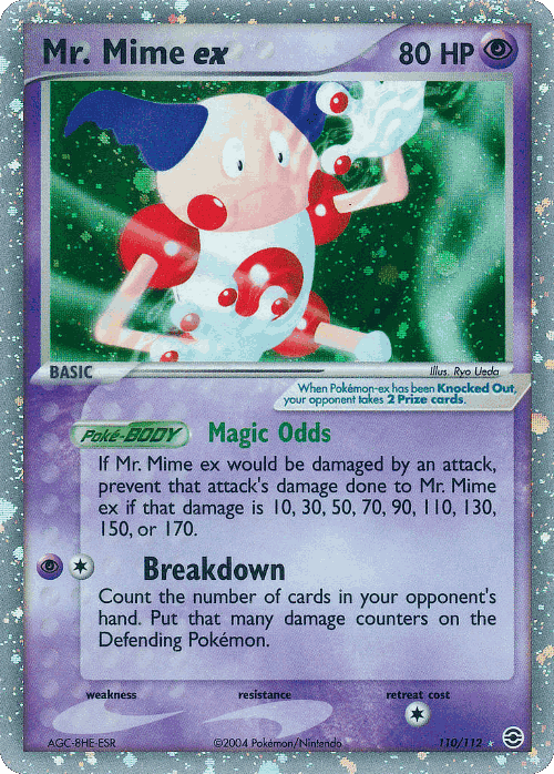Mr. Mime ex 110, FireRed & LeafGreen
