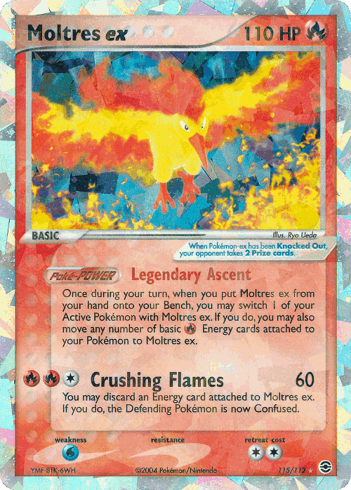 Moltres ex 115, FireRed & LeafGreen