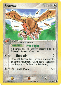 Fearow Pokémon TCG card art