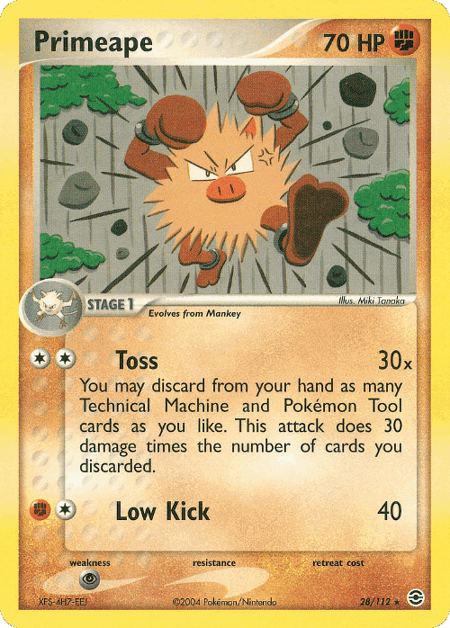 Primeape 28, FireRed & LeafGreen