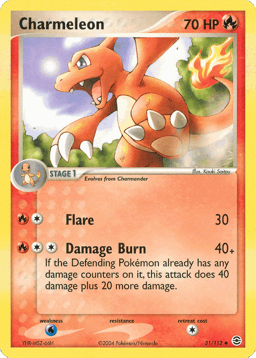 Charmeleon 31, FireRed & LeafGreen