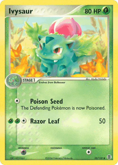 Ivysaur 35, FireRed & LeafGreen