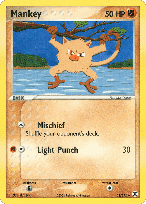 Mankey 38, FireRed & LeafGreen