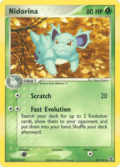 Nidorina 40, FireRed & LeafGreen