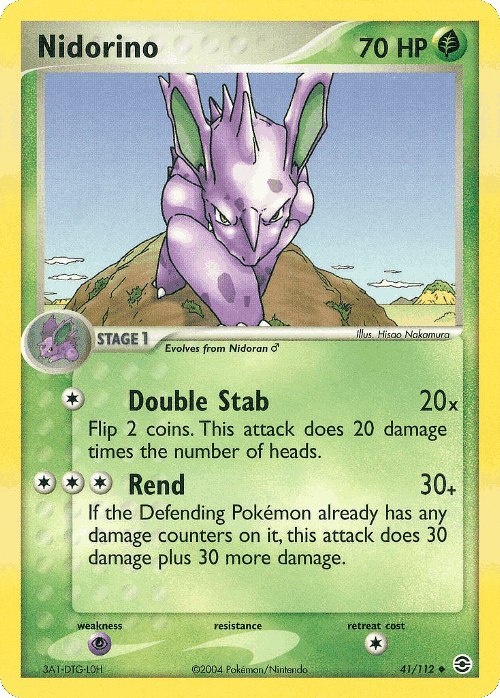 Nidorino 41, FireRed & LeafGreen