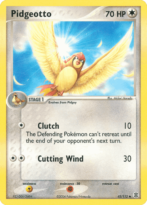 Pidgeotto 45, FireRed & LeafGreen