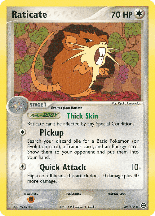 Raticate 48, FireRed & LeafGreen