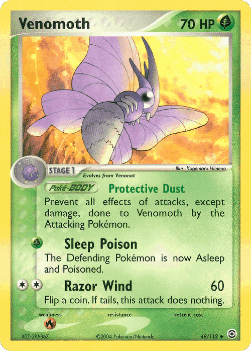 Venomoth 49, FireRed & LeafGreen