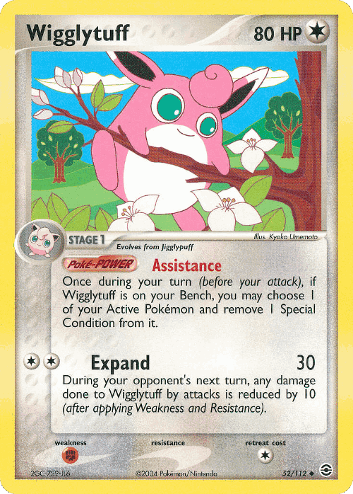Wigglytuff 52, FireRed & LeafGreen
