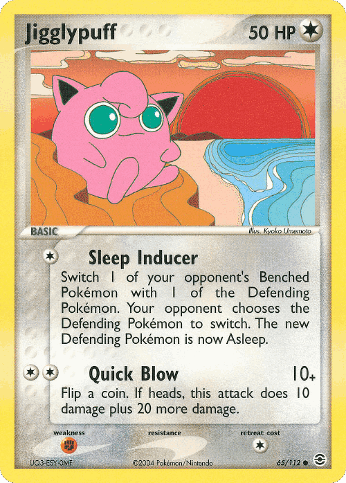 Jigglypuff 65, FireRed & LeafGreen