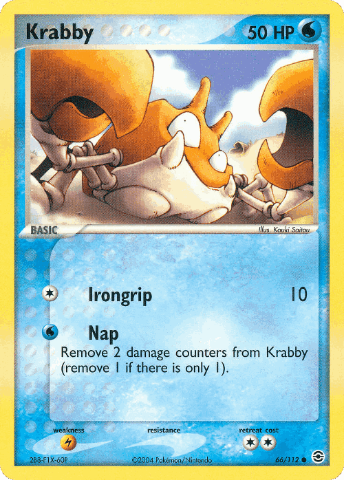 Krabby 66, FireRed & LeafGreen