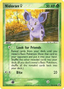 Nidoran ♀ 70, FireRed & LeafGreen
