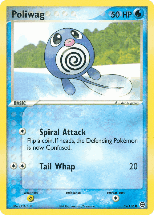 Poliwag 75, FireRed & LeafGreen
