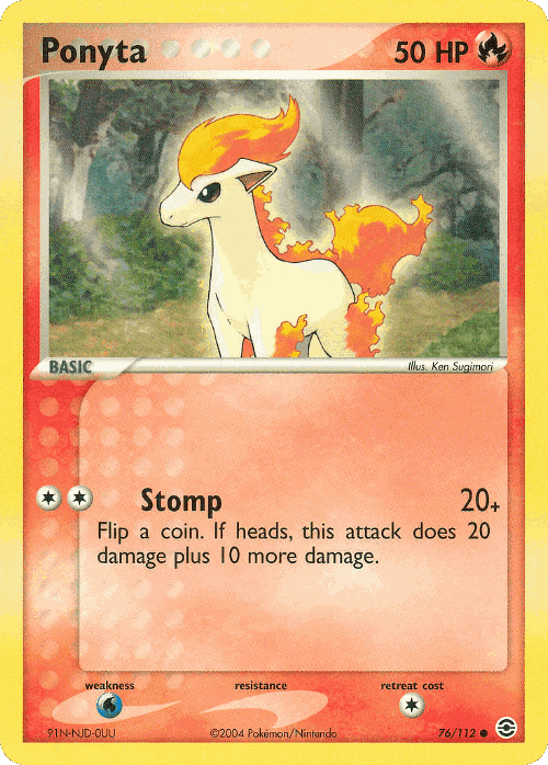 Ponyta 76, FireRed & LeafGreen
