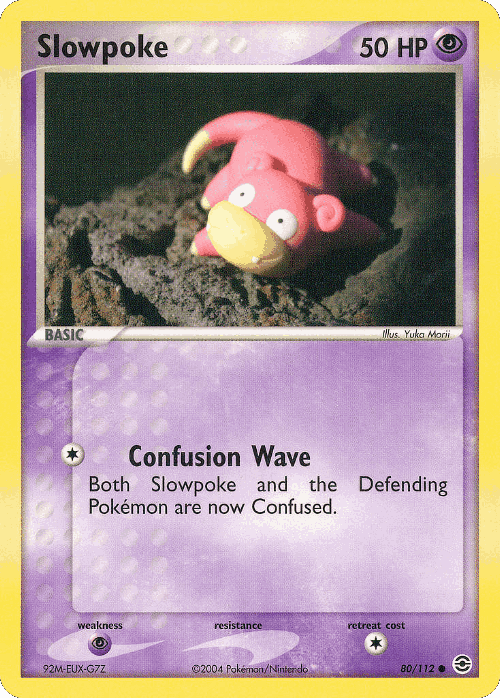 Slowpoke 80, FireRed & LeafGreen