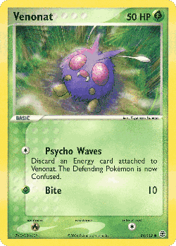 Venonat 84, FireRed & LeafGreen