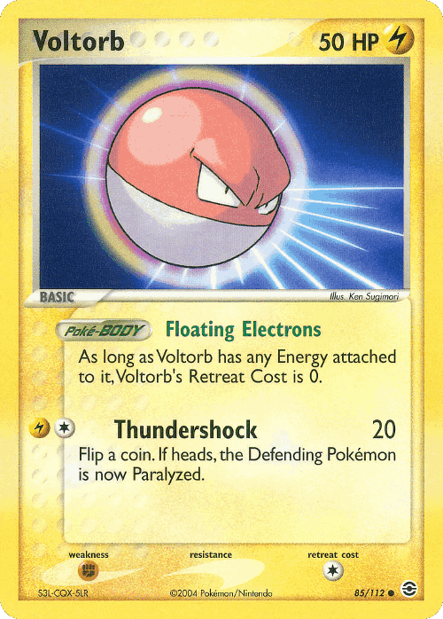 Voltorb 85, FireRed & LeafGreen