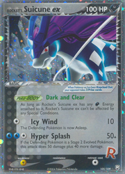 Rocket's Suicune ex 105, Team Rocket Returns