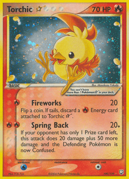 Torchic ☆ 108, Team Rocket Returns