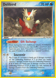 Delibird Pokémon TCG card art