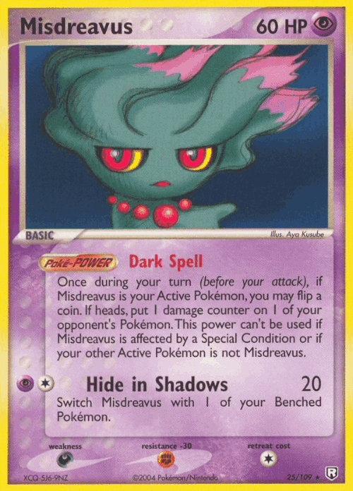 Misdreavus 25, Team Rocket Returns