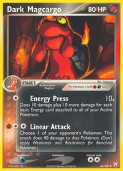 Dark Magcargo 38, Team Rocket Returns