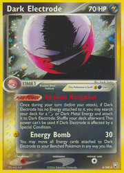 Dark Electrode Pokémon TCG card art