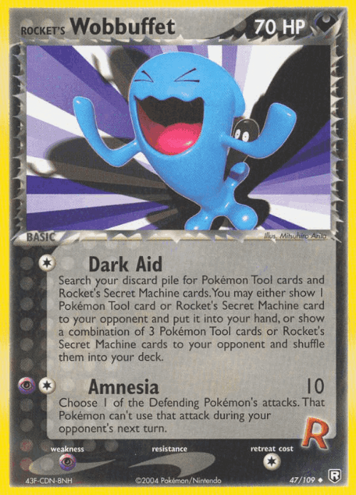 Rocket's Wobbuffet 47, Team Rocket Returns