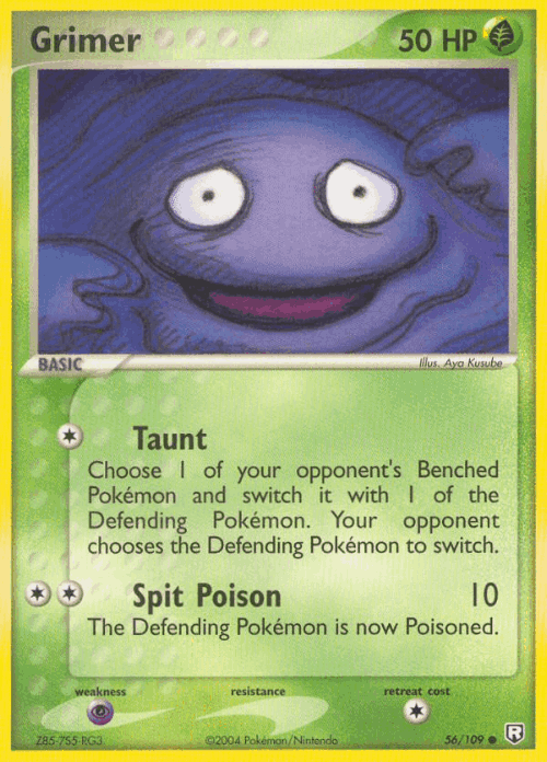 Grimer 56, Team Rocket Returns