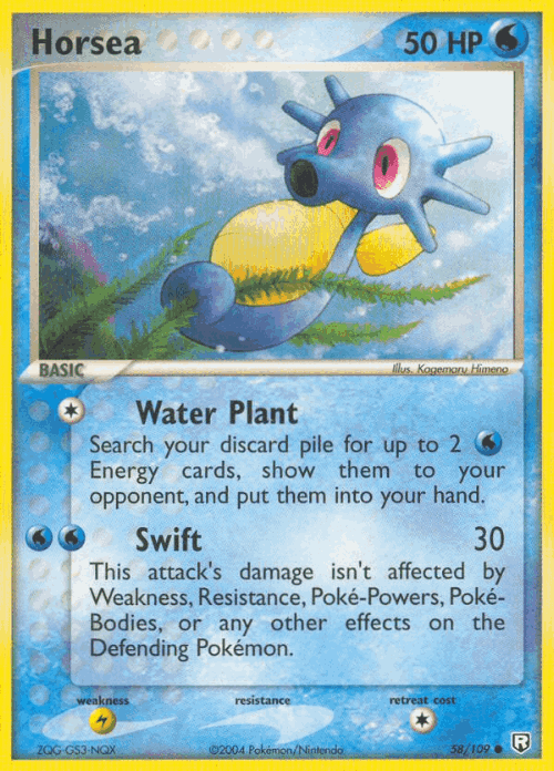 Horsea 58, Team Rocket Returns