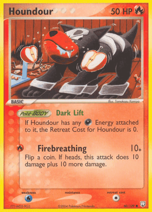 Houndour 60, Team Rocket Returns