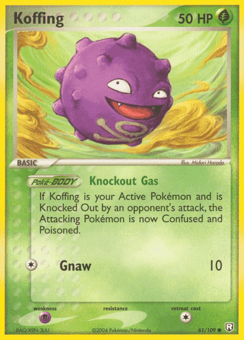 Koffing 61, Team Rocket Returns