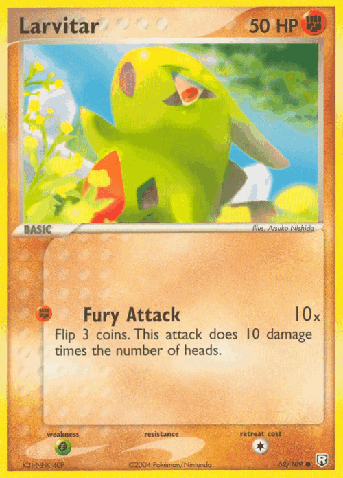 Larvitar 62, Team Rocket Returns