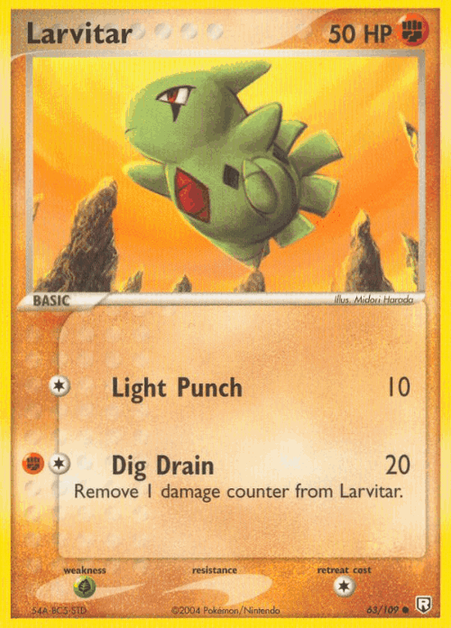Larvitar 63, Team Rocket Returns