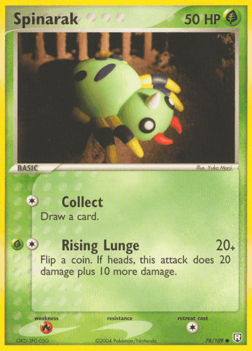 Spinarak 78, Team Rocket Returns