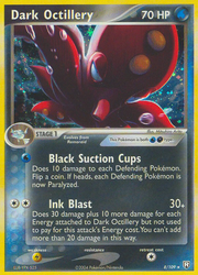Dark Octillery Pokémon TCG card art