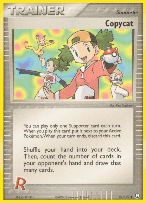 Copycat #83 from Team Rocket Returns - Uncommon - Illustrated by Ken Sugimori