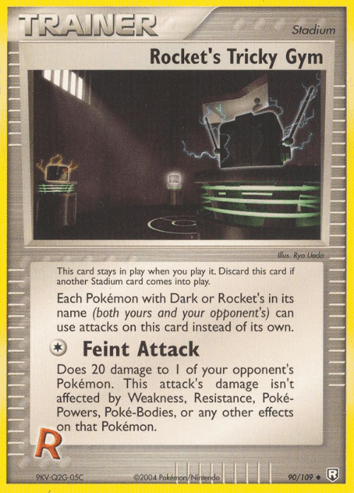 Rocket's Tricky Gym 90, Team Rocket Returns