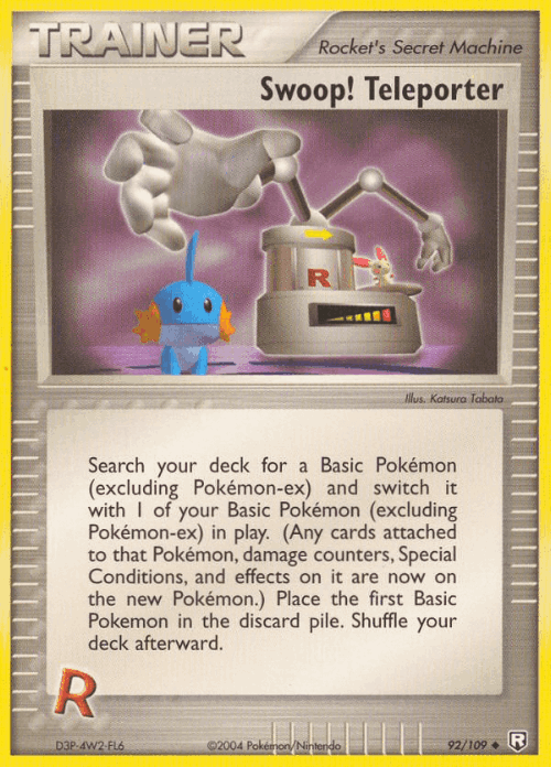 Swoop! Teleporter 92, Team Rocket Returns