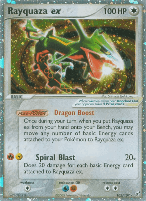Rayquaza ex 102, Deoxys