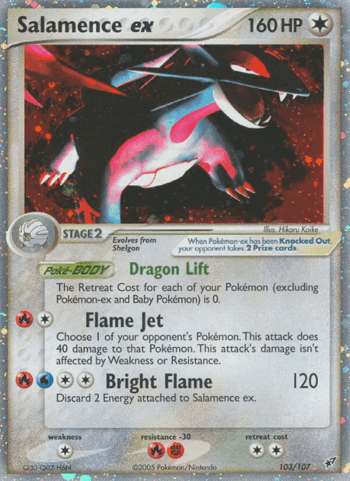 Salamence ex 103, Deoxys