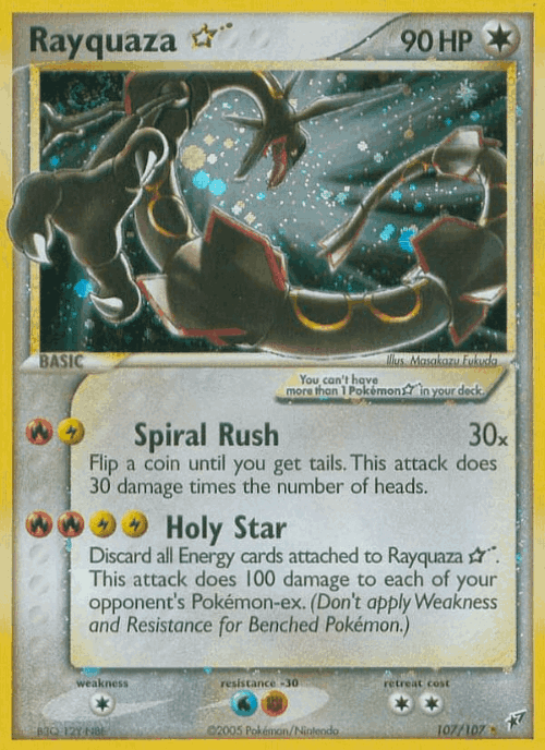 Rayquaza ☆ 107, Deoxys