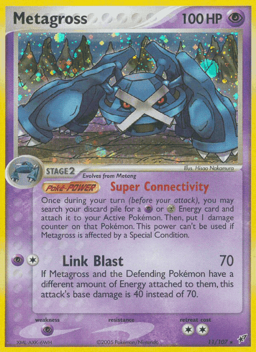 Metagross Pokémon TCG card art