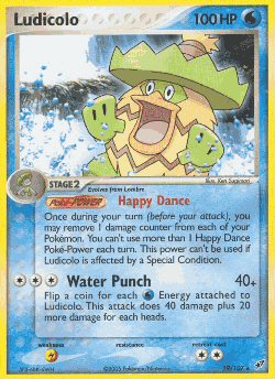 Ludicolo Pokémon TCG card art