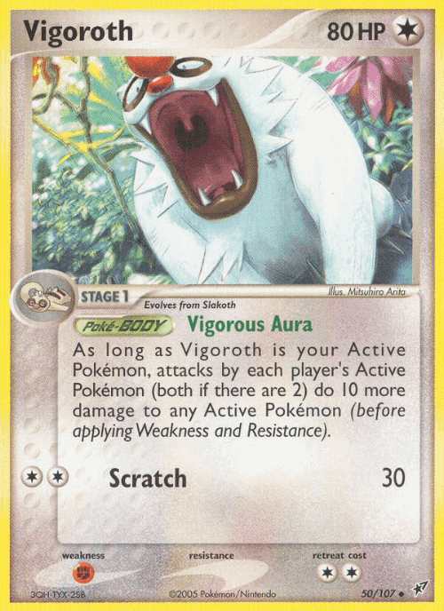 Vigoroth 50, Deoxys