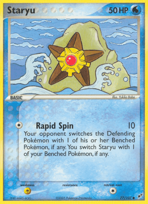 Staryu 77, Deoxys
