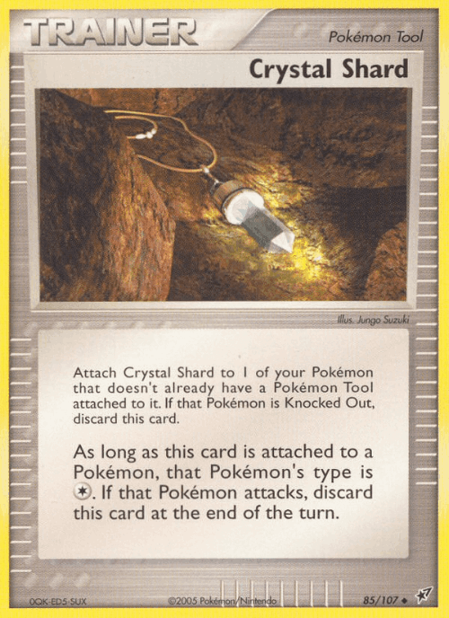 Crystal Shard #85 from Deoxys - Uncommon - Illustrated by Jungo Suzuki